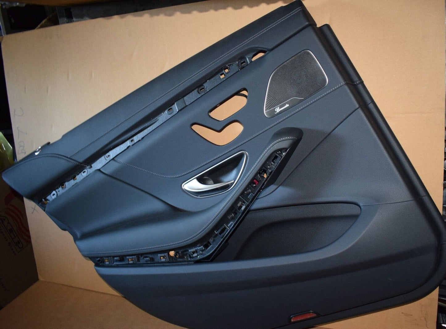 Original Mercedes S Klasse Türverkleidung Türpappe hinten links