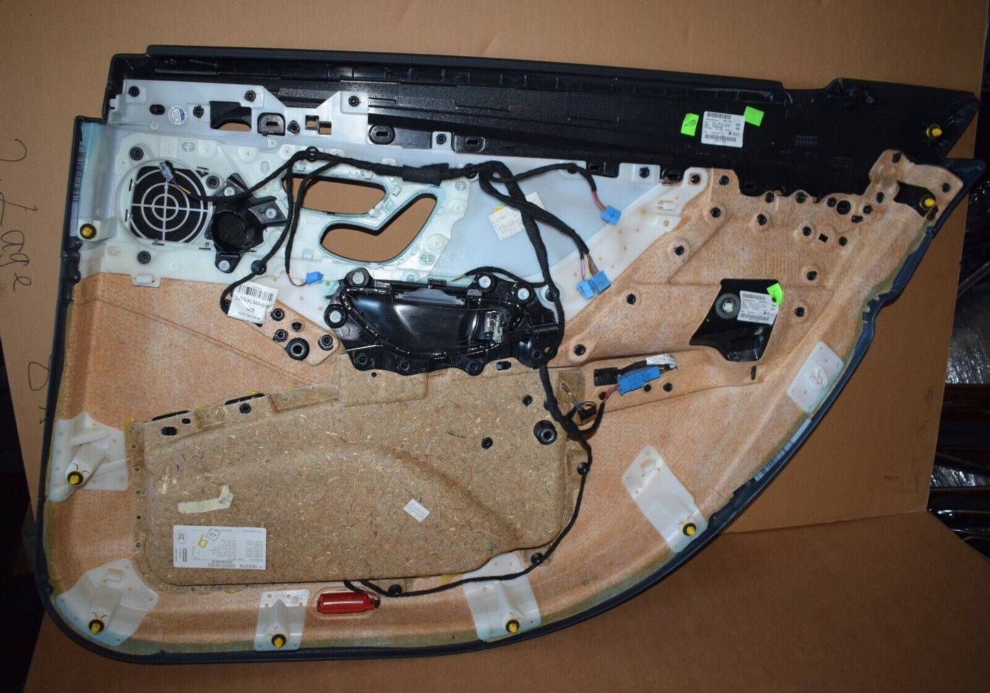 Original Mercedes S Klasse Türverkleidung Türpappe hinten links