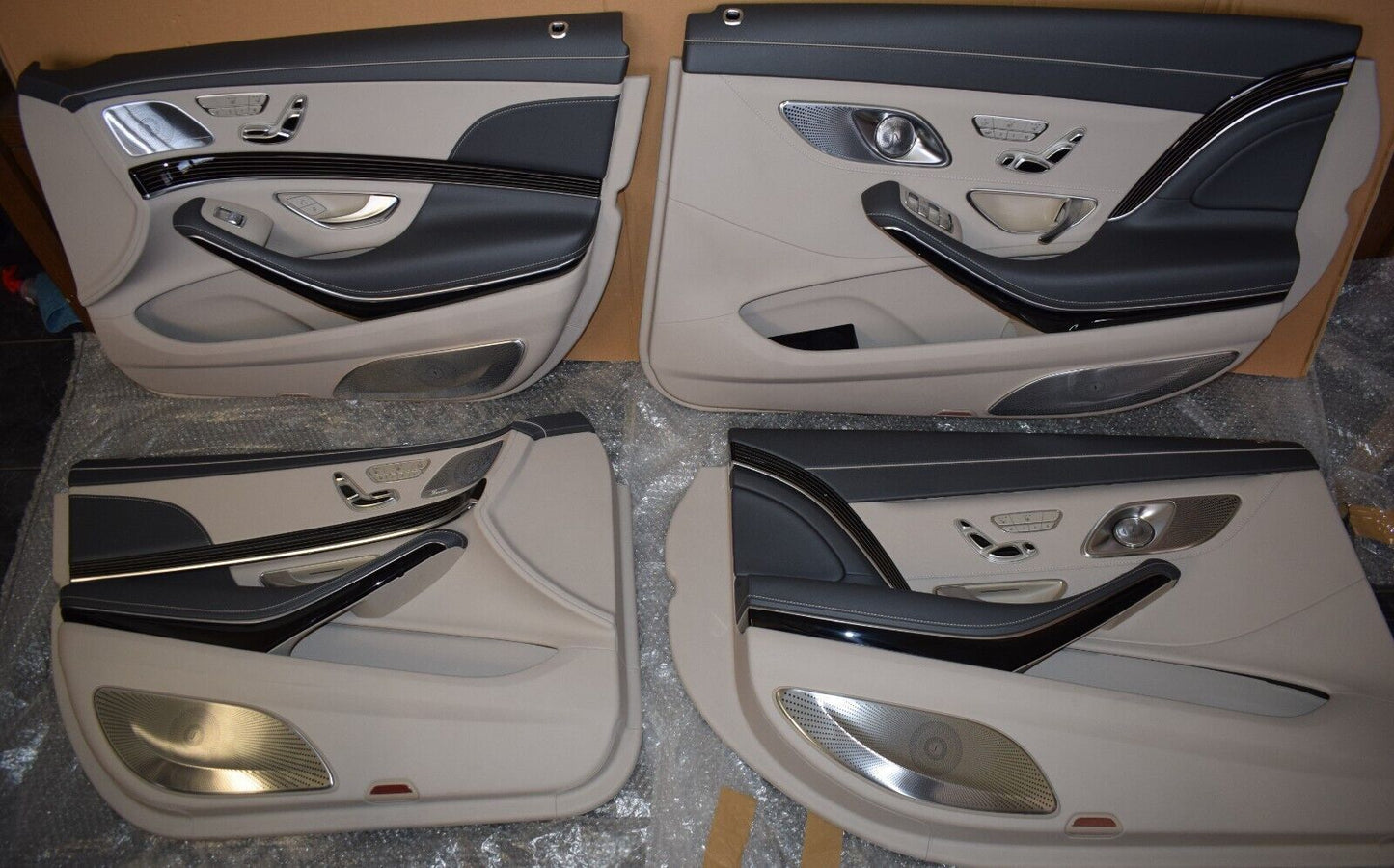 Original Mercedes S X222 Maybach Innenausstattung Sitze Tür Mittelkonsole Tische