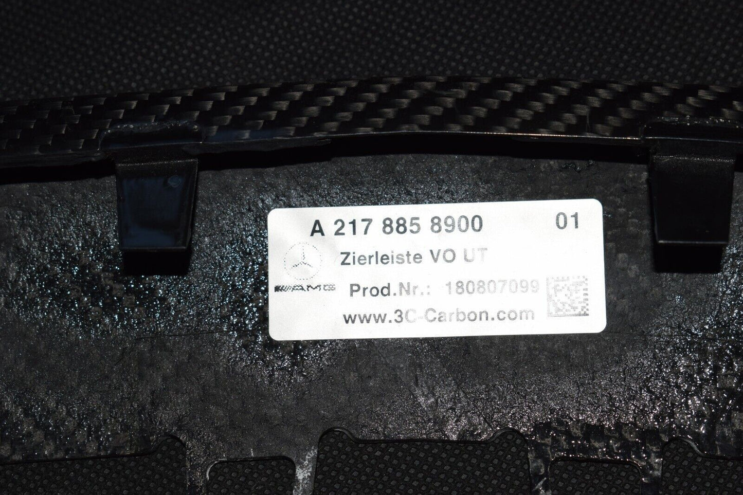 Original Mercedes Frontspoiler Carbon Stoßstange w217 c217 217 S Coupe s63 s65