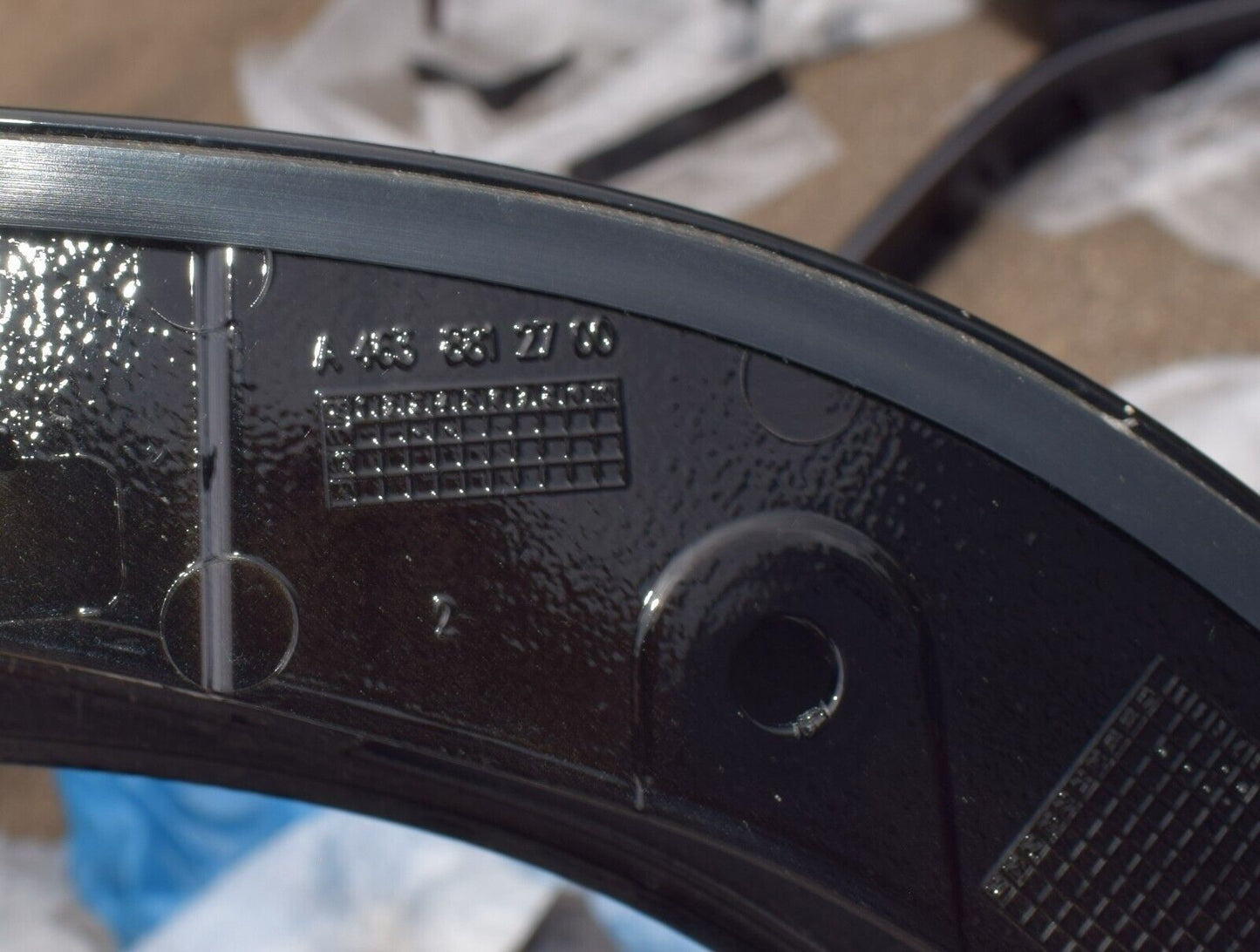 Original Mercedes G Klass w463A a4638812700 Kotflügelverbreiterung hinten links