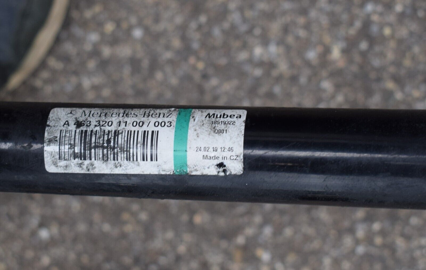 Original Mercedes G Klasse w463A a4633201100 Drehstab vorne