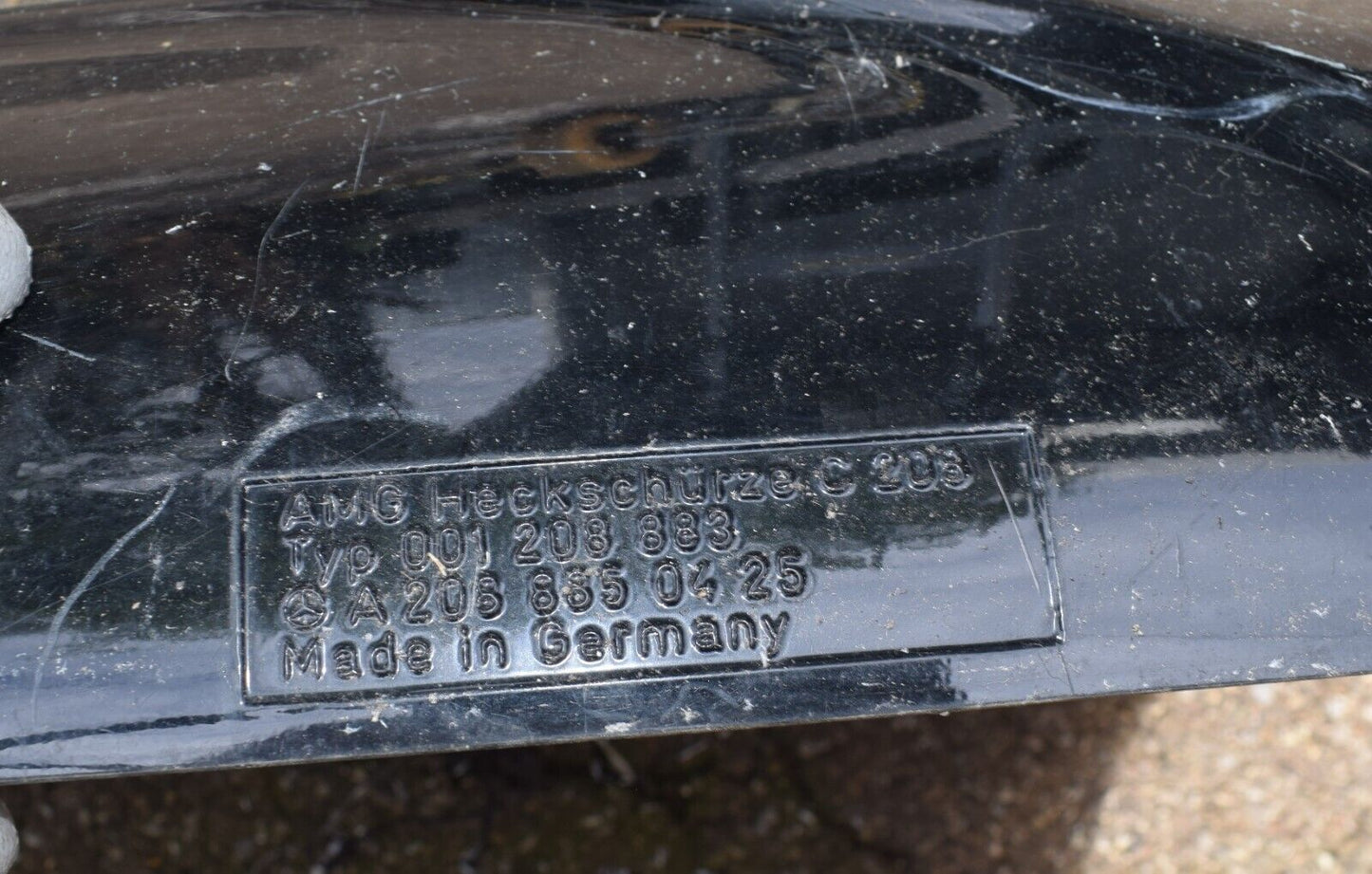 Original Mercedes Stoßstange w208 CLK AMG a2088850425 hinten