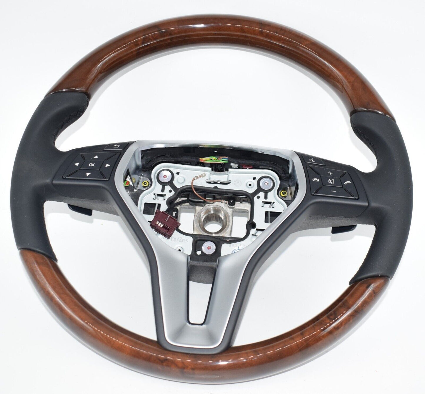 Original Mercedes w207 w212 E Klasse Cabrio Coupe E Holzlenkrad a2184604103