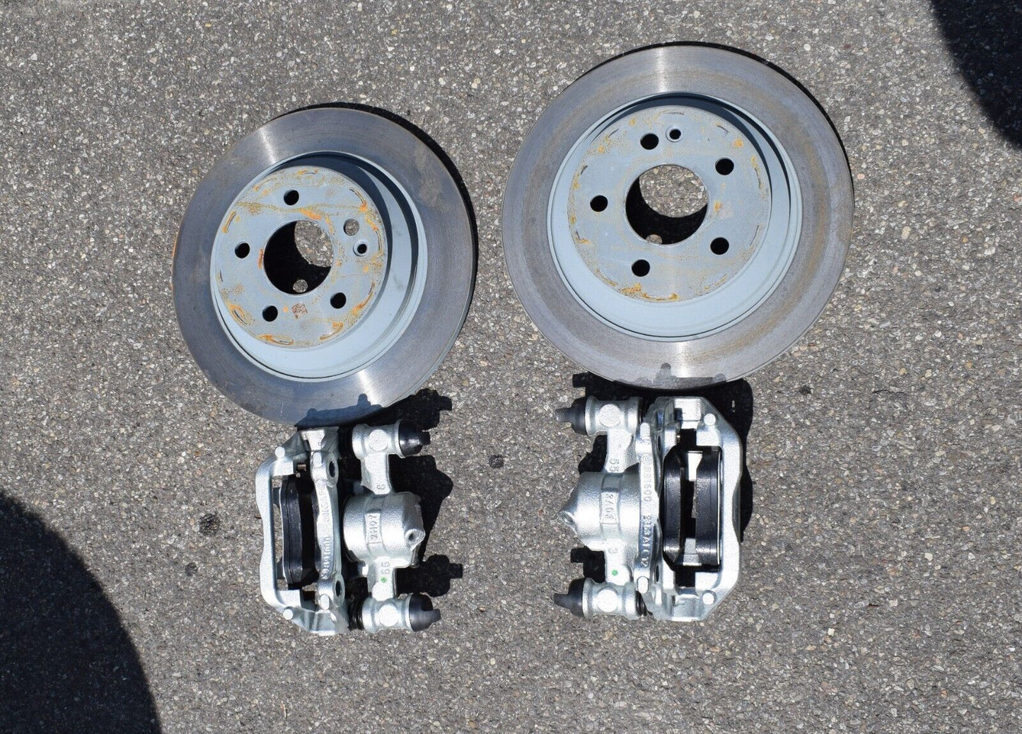 Original Mercedes w447 Bremsen Satz hinten Sattel Scheibe Vito V Klasse