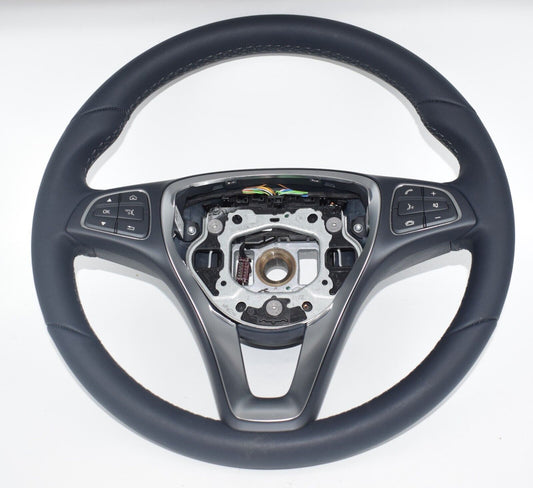 Original Mercedes Lederlenkrad w447 V Klasse Vito Lederlenkrad a0014606103 blau