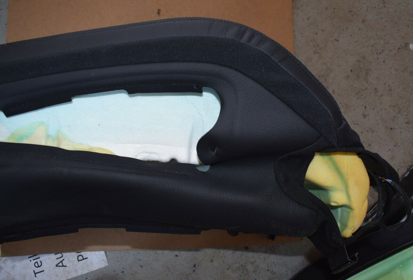 Original Mercedes Sitzbezug mit Sitzheizung Leder w218 CLS Lehne Belüftet