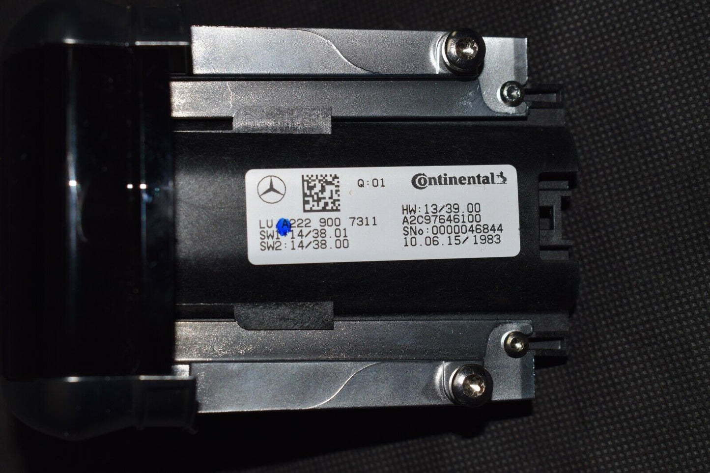 Original Mercedes Bedienteil W222 A2229007311 Touchpad Schalterblock Controller