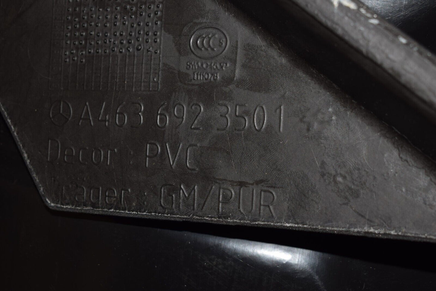 Original Mercedes G klasse w463 Abdeckung Verkleidung a4636923501