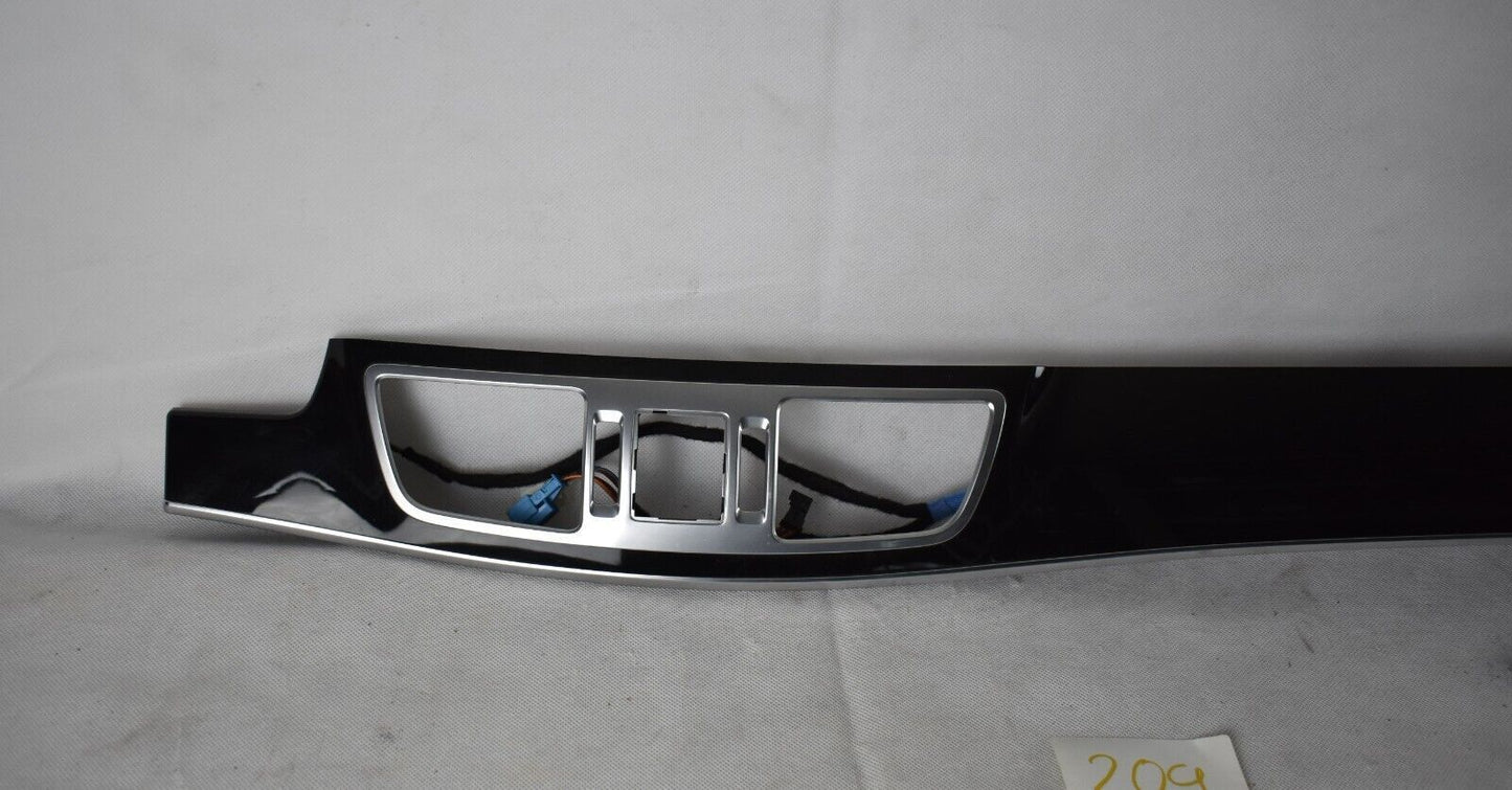 Original Mercedes w212 E Klasse Holzleiste Esche schwarz glänzend A2126803693