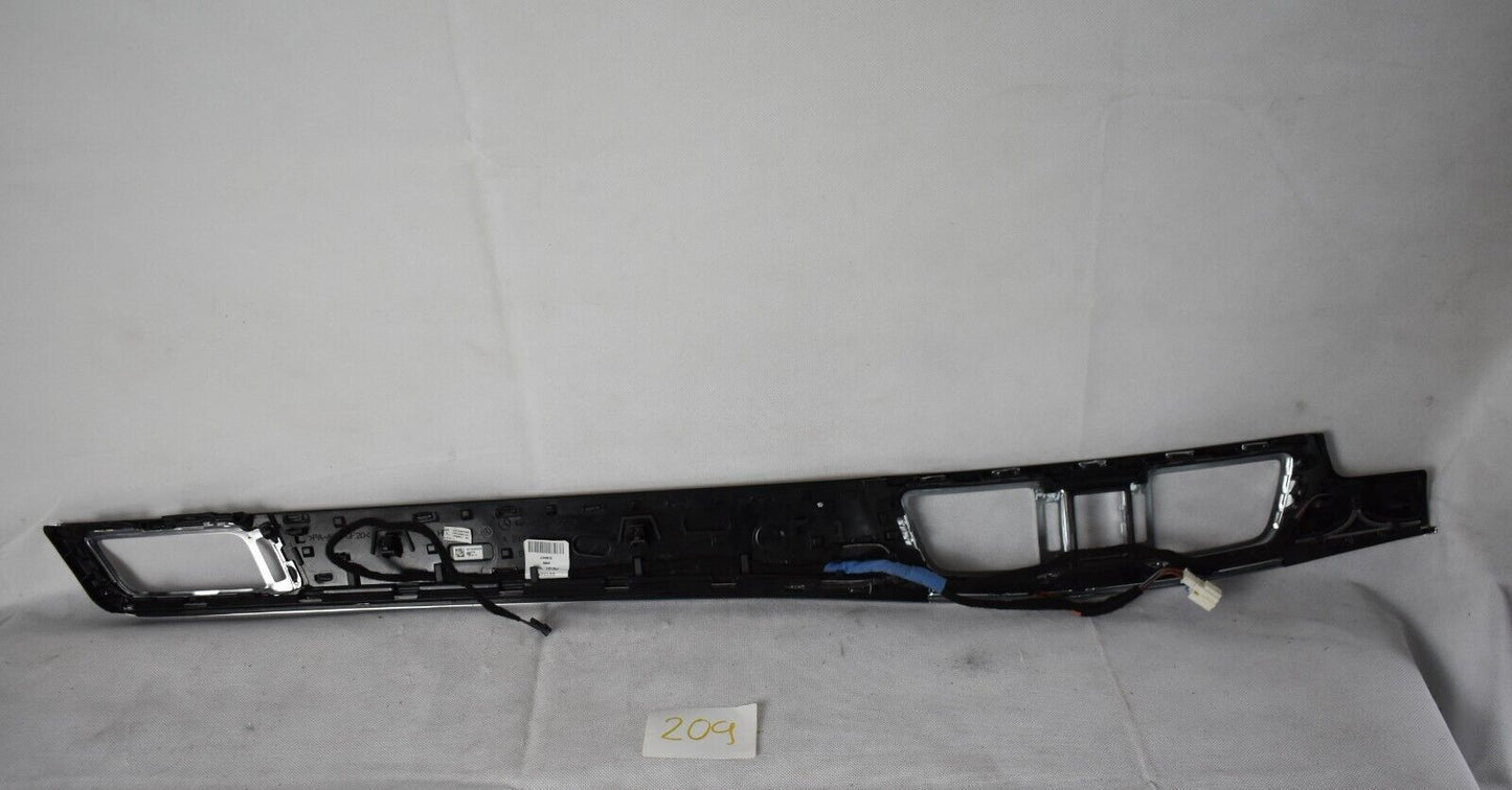 Original Mercedes w212 E Klasse Holzleiste Esche schwarz glänzend A2126803693