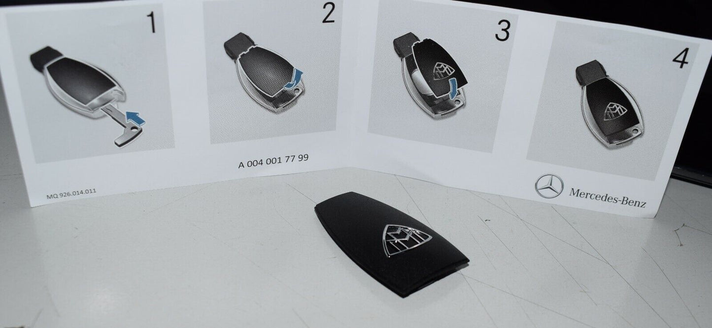 Original Mercedes Maybach Abdeckung Logo Fahrzeug Schlüssel Batteriedeckel