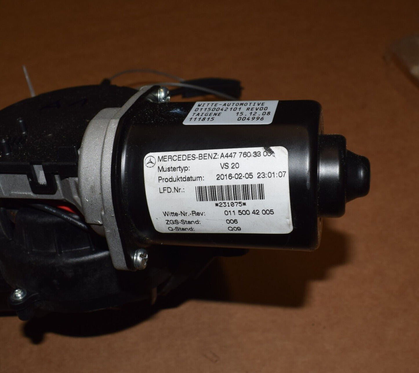 Original Mercedes elektrische Schiebetür Antrieb w447 V Klasse Vito a4477603300
