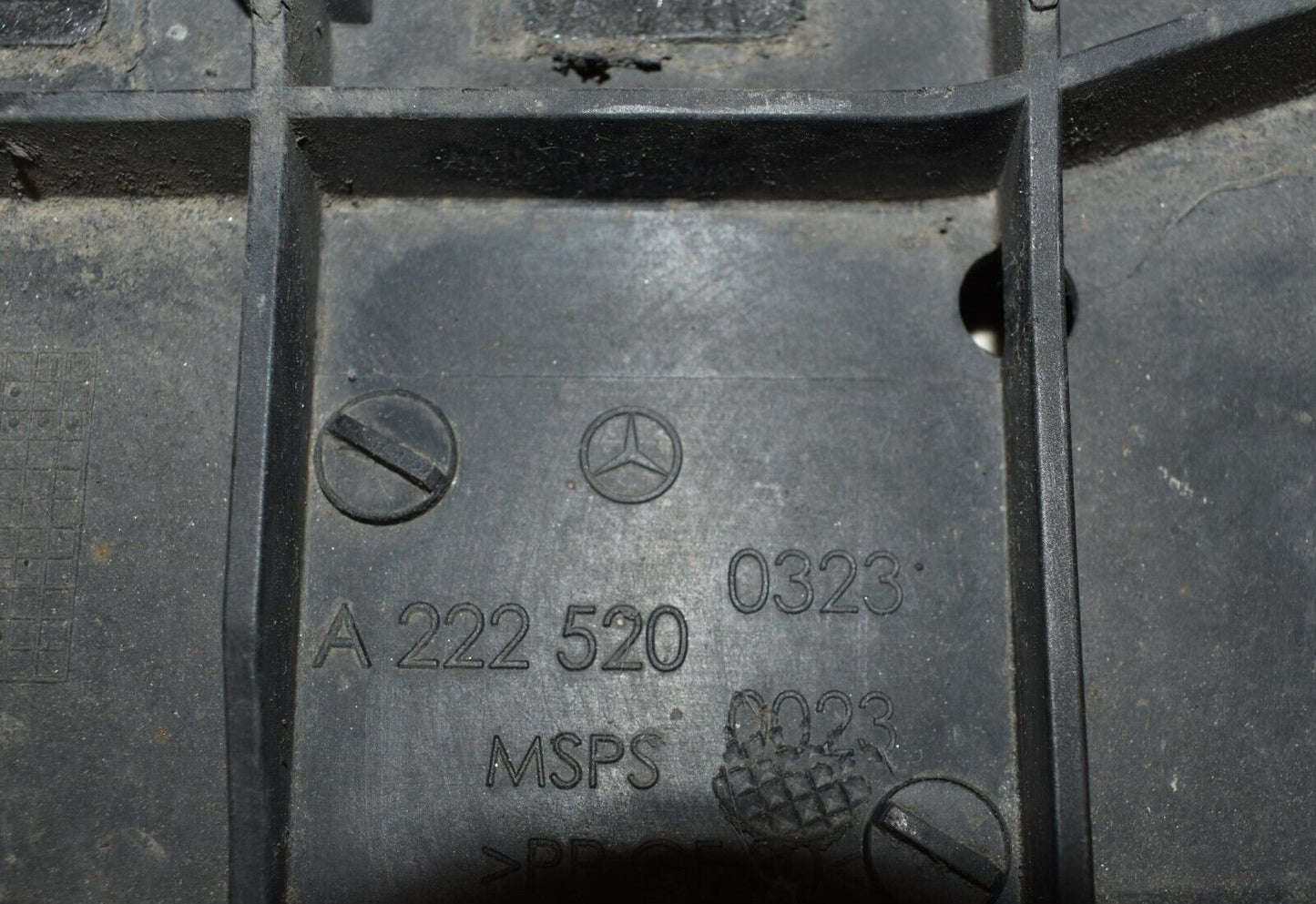 Original Mercedes S Klasse Unterbodenverkleidung a2225200323 Unterfahrschutz