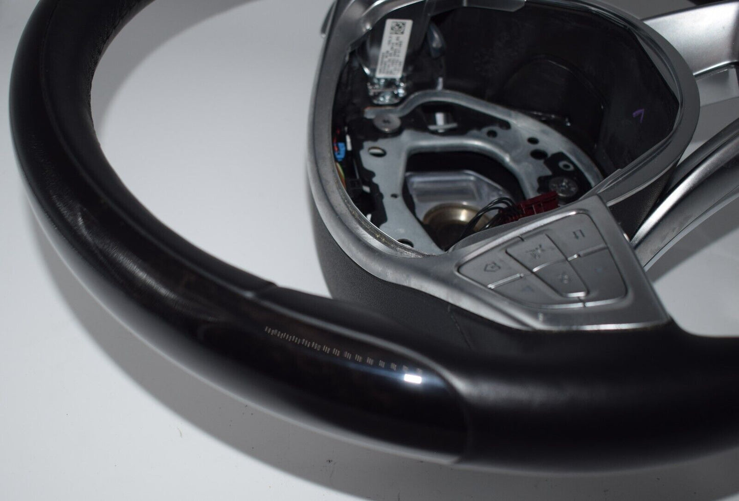 Original Mercedes Holzlenkrad w222 w217 SL w231 231 Lederlenkrad beheizbar