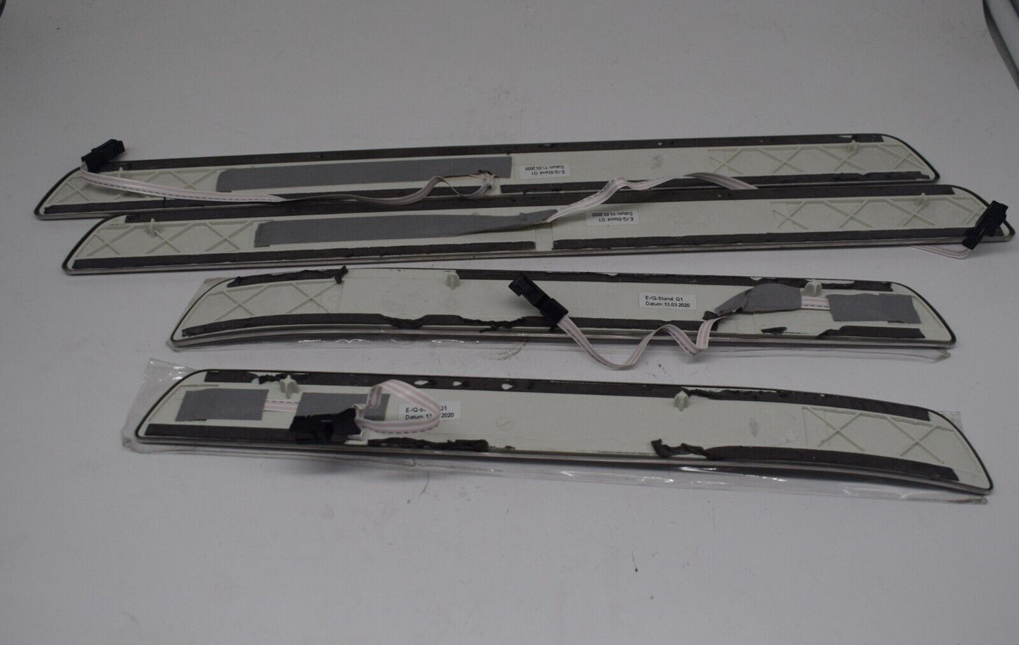 Original Mercedes w167 GLE Einstiegsleisten AMG Beleuchtet vorne hinten Satz