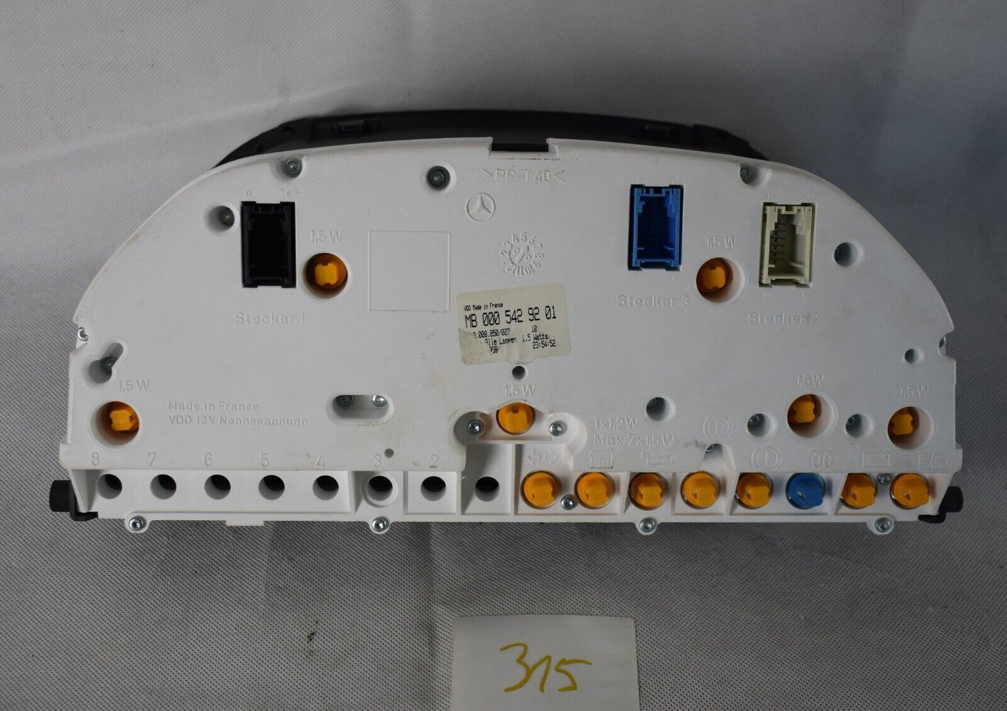 Original Mercedes a0005429201 Tacho w639 Vito Viano
