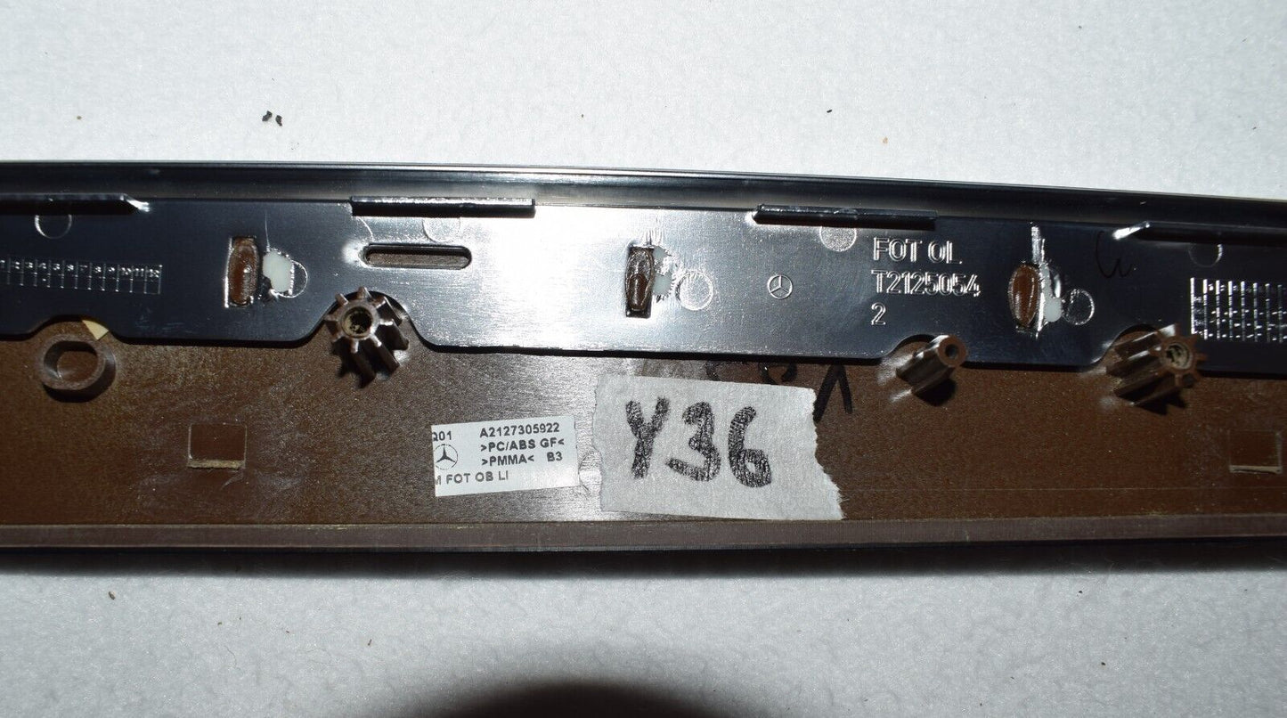 Original Mercedes w212 E Klasse Zierleiste hinten links a2127305922