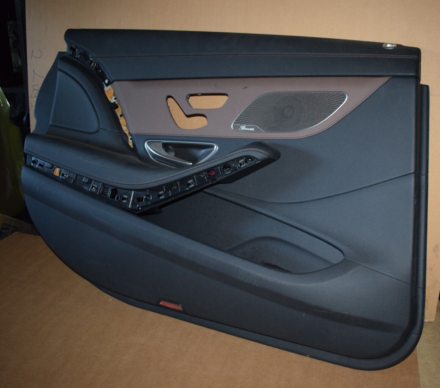 Original Mercedes S Klasse x222 Maybach Türverkleidung Türpappe hinten links