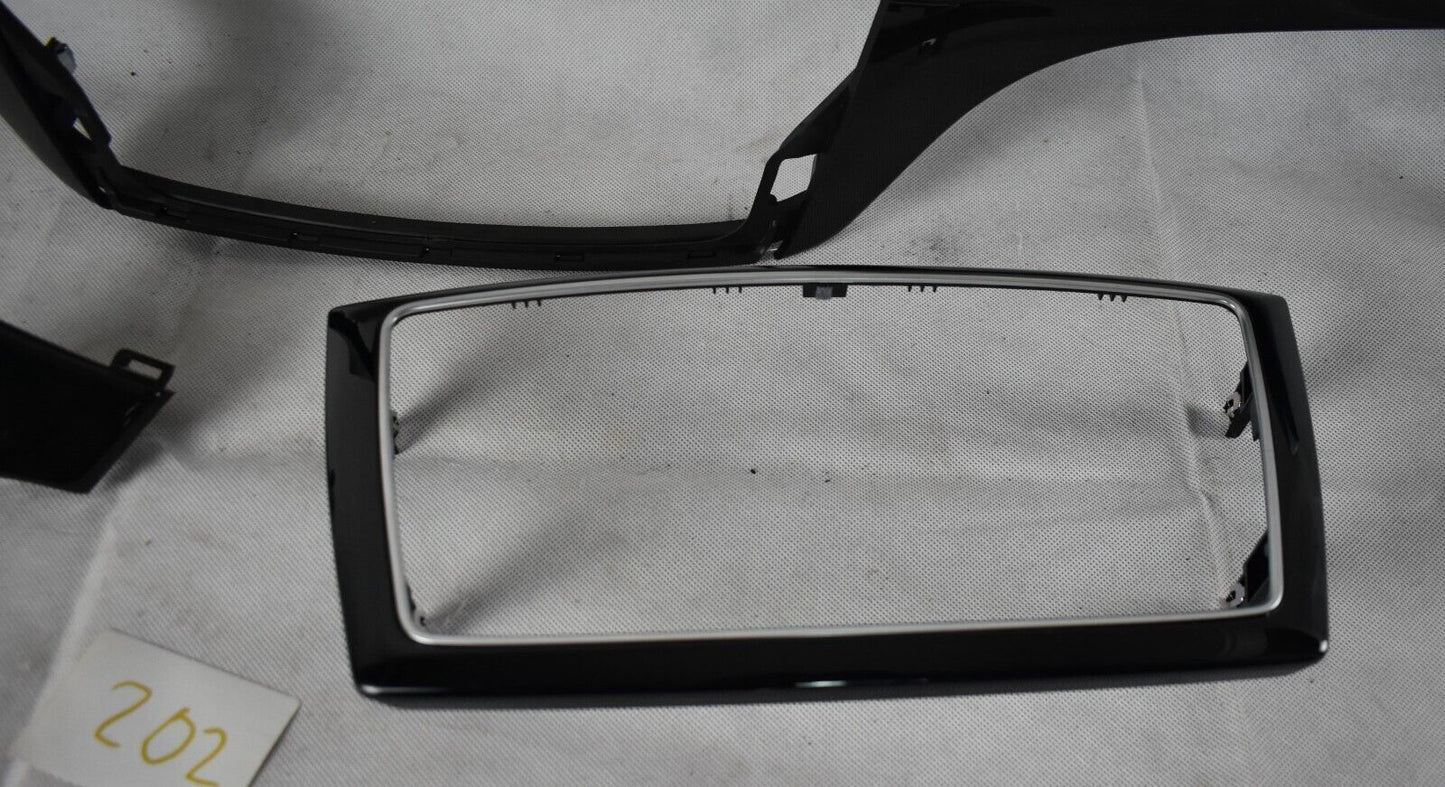 Original Mercedes w166 GLE Holzleiste Esche schwarz glänzend a1666806244