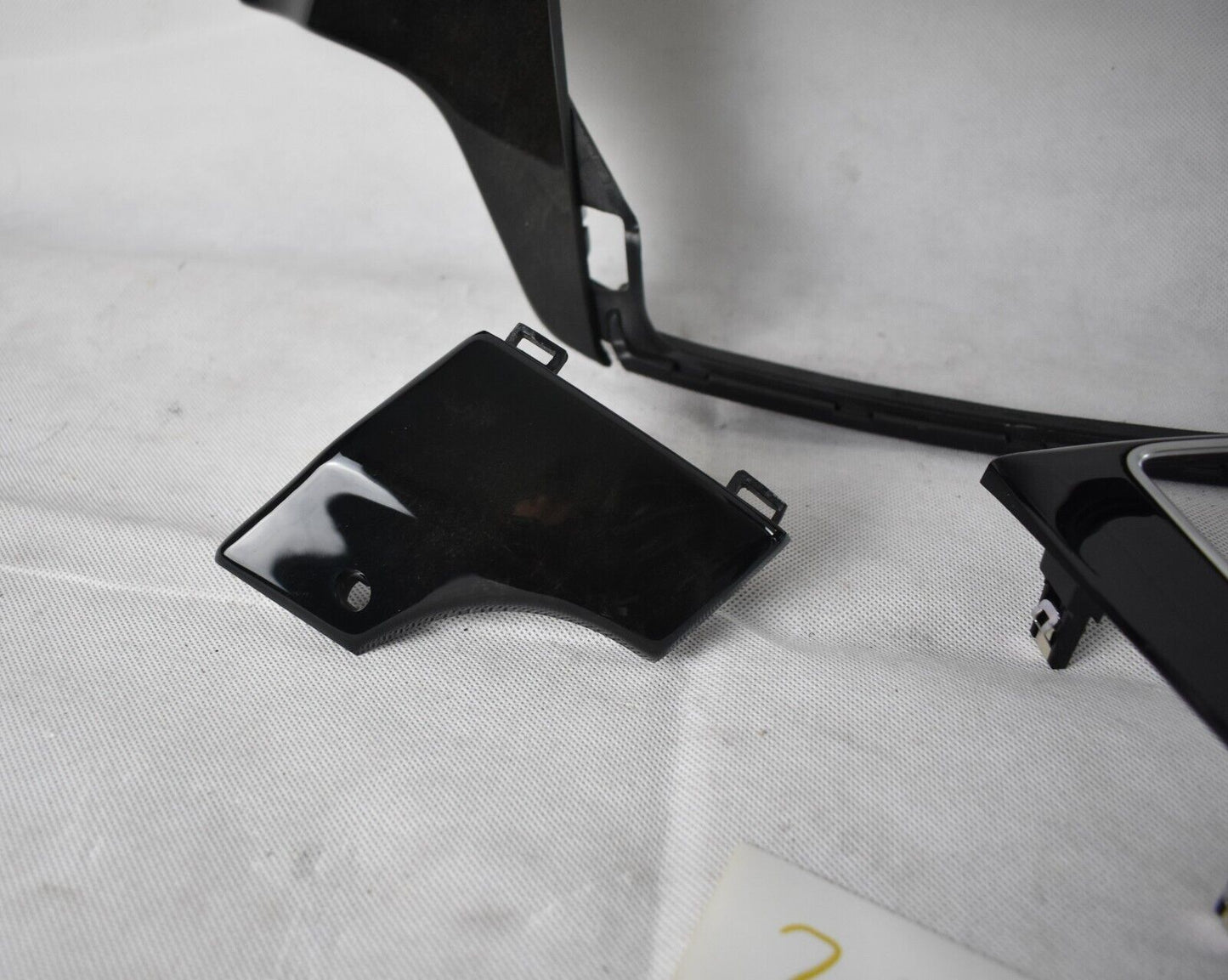 Original Mercedes w166 GLE Holzleiste Esche schwarz glänzend a1666806244
