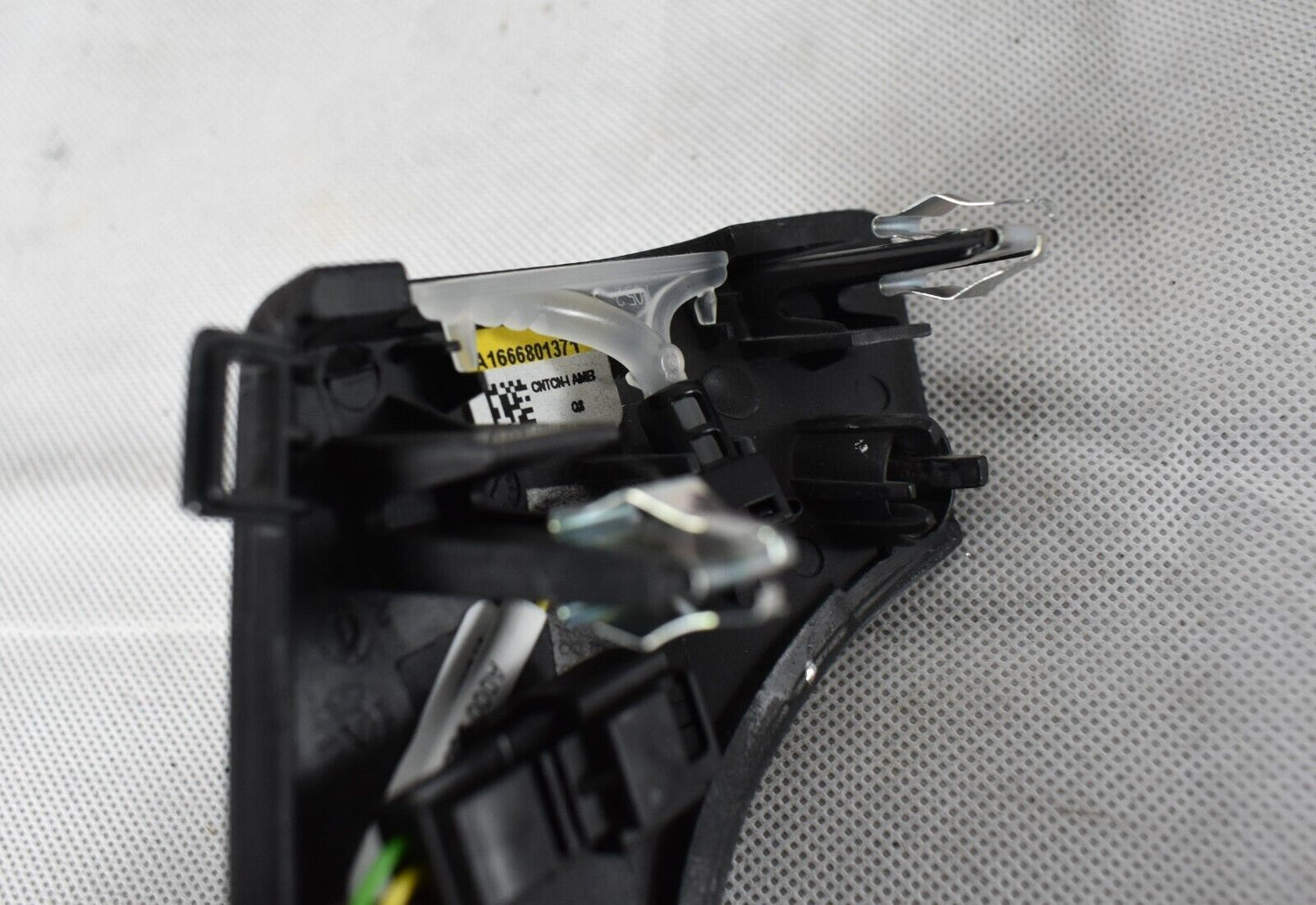 Original Mercedes w166 GLE Holzleiste Esche schwarz glänzend a1666806244