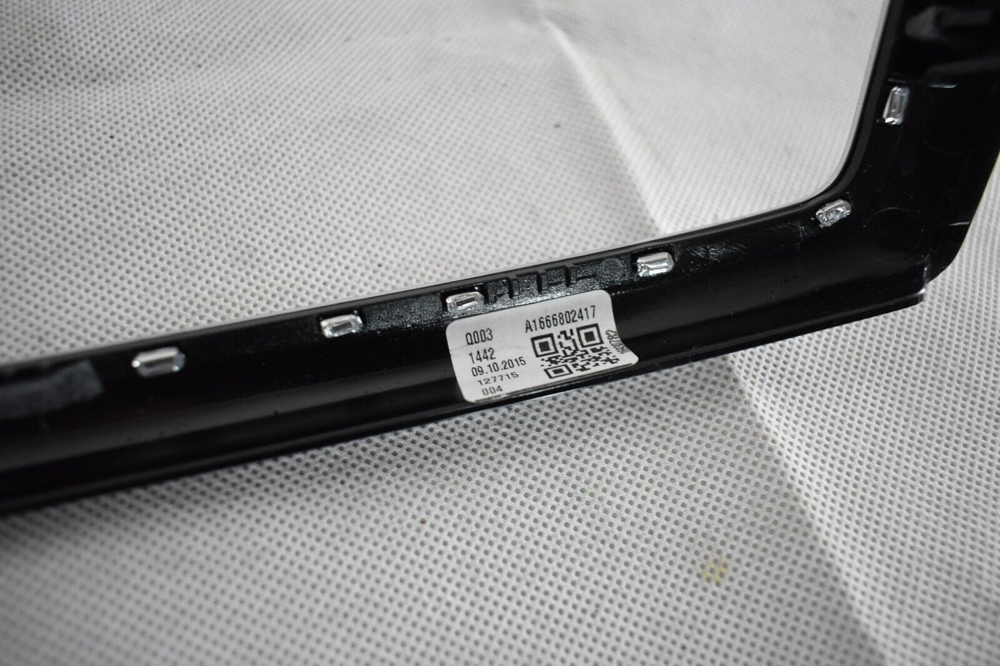 Original Mercedes w166 GLE Holzleiste Esche schwarz glänzend a1666806244