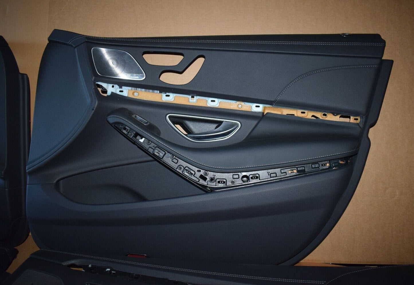Original Mercedes S Klasse w222 Satz Türverkleidung Türpappe hinten vorne