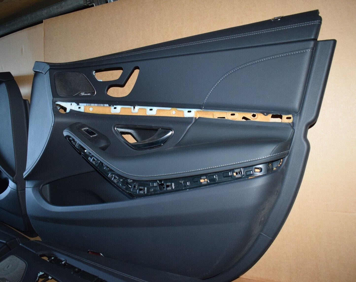 Original Mercedes S Klasse w222 Satz Türverkleidung Türpappe hinten vorne