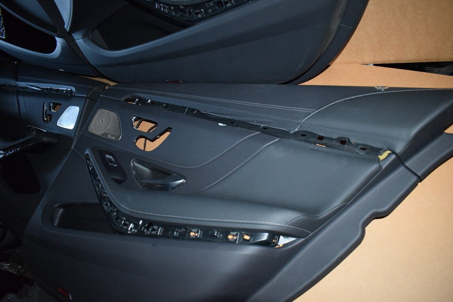 Original Mercedes S Klasse w222 Satz Türverkleidung Türpappe hinten vorne