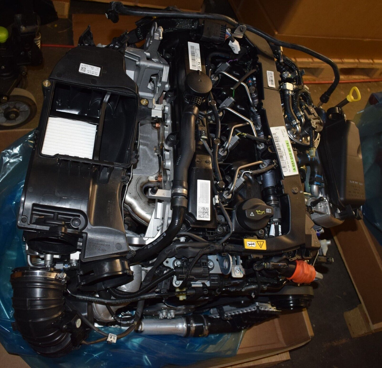 Mercedes Motor GLC 253 4-Matic Komplettmotor A6510104614 7km!! OM651 651.921