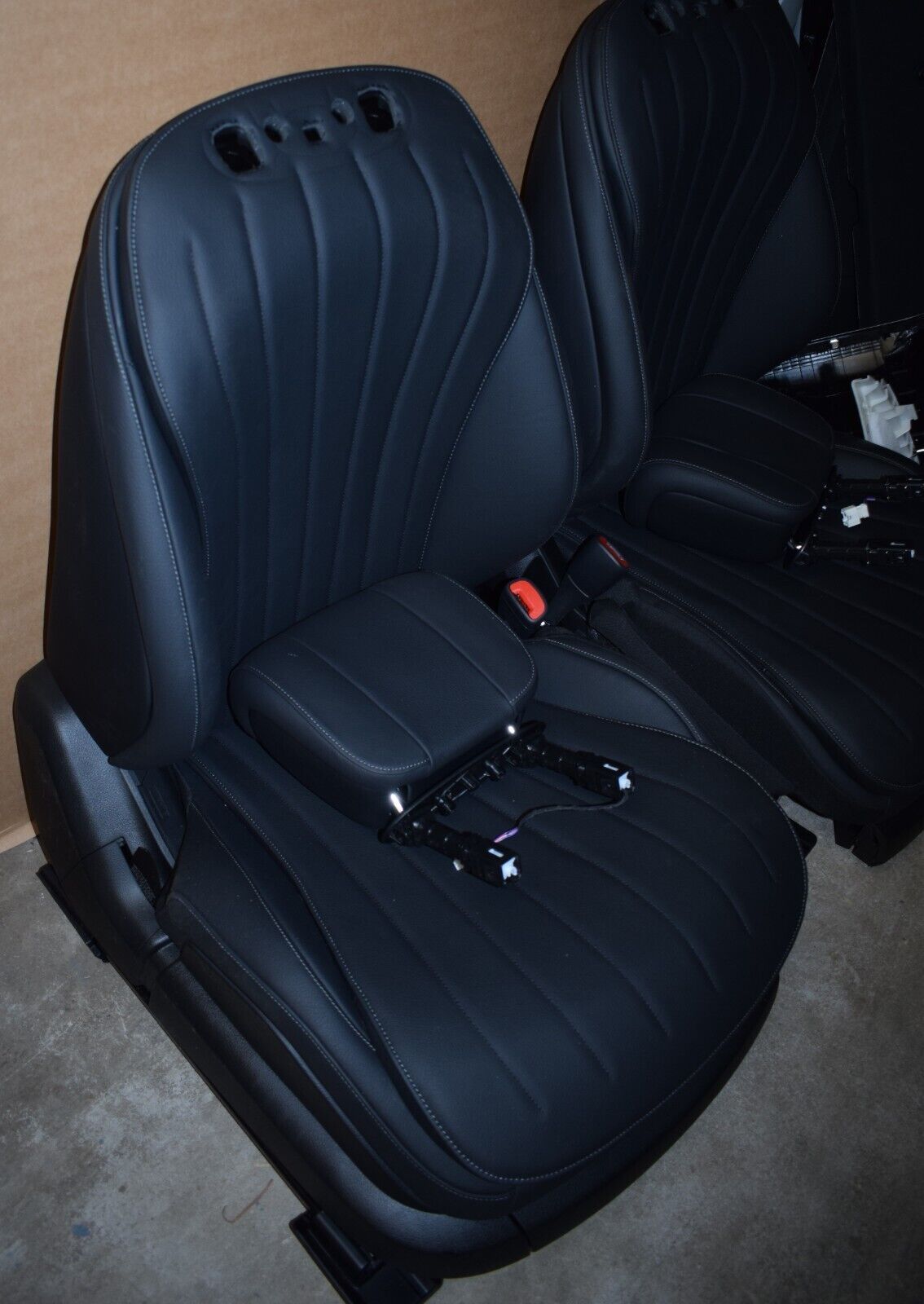 Mercedes w223 S klasse Sitze vorne schwarz Innenausstattung 223