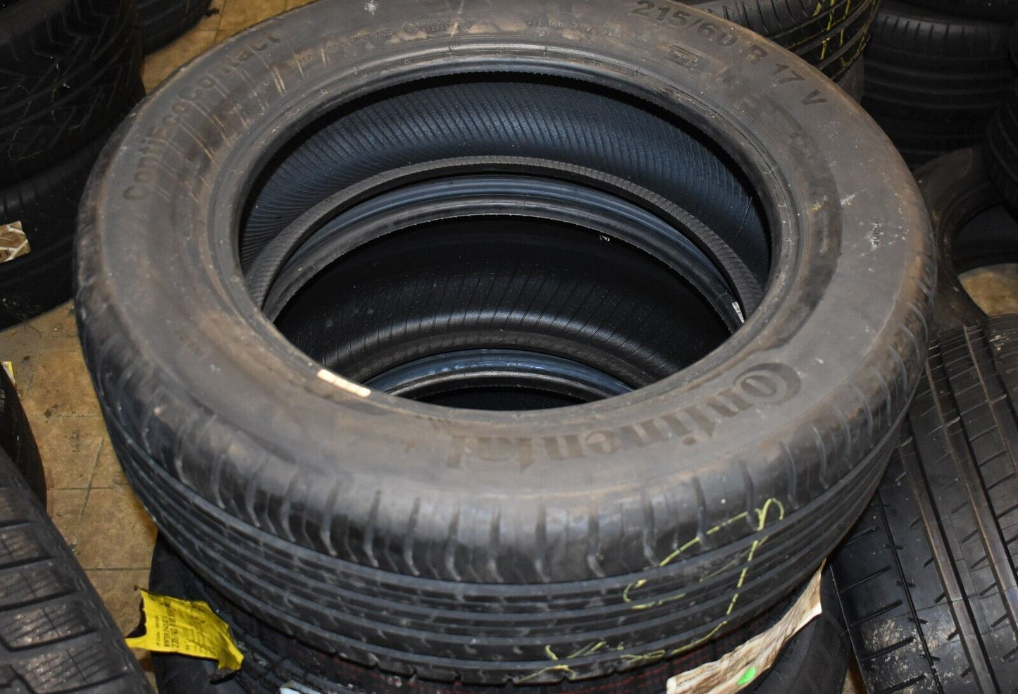 1x Continental Sommerreifen 215 60 17 96V MO Eco Contact5 2012 7,5mm
