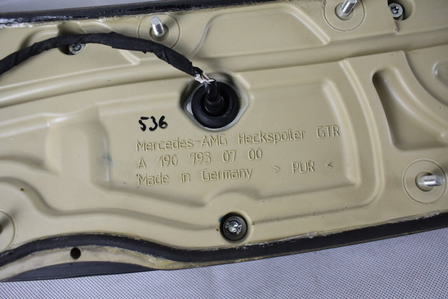 Original Mercedes AMG GT C190 Heckspoiler Unterteil a1907930700 Cabrio