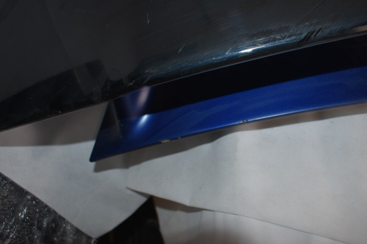 Original Mercedes AMG GT 290 X290 rear Spoiler Heck Heckspoiler Blau