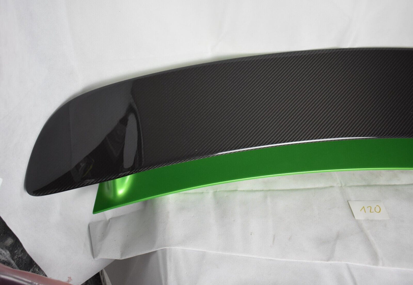 Original Mercedes AMG GT 290 X290 rear Spoiler Heckspoiler Green hell Carbon