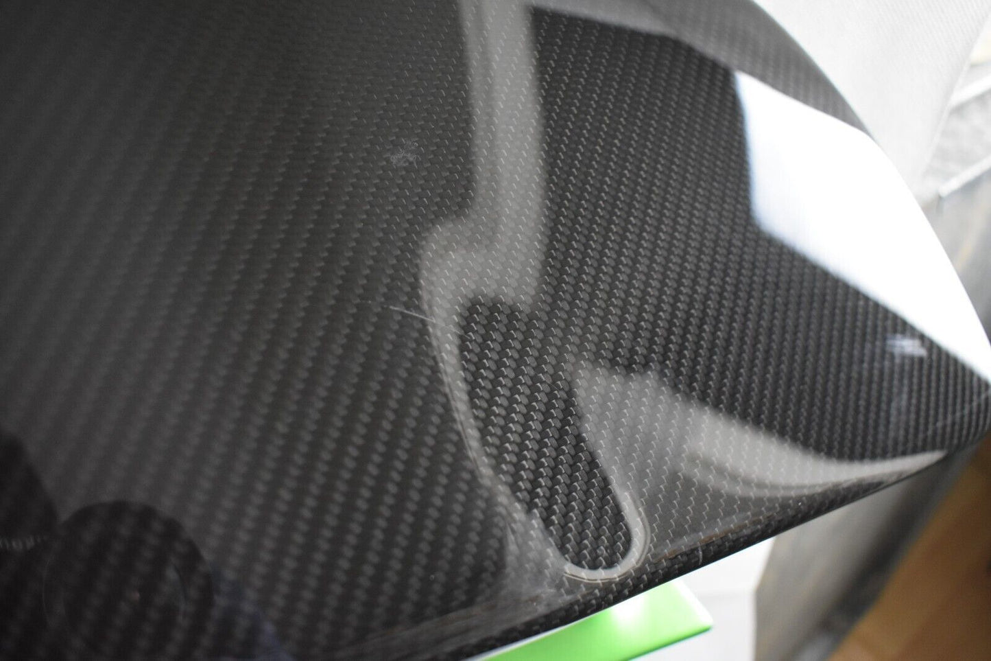 Original Mercedes AMG GT 290 X290 rear Spoiler Heckspoiler Green hell Carbon