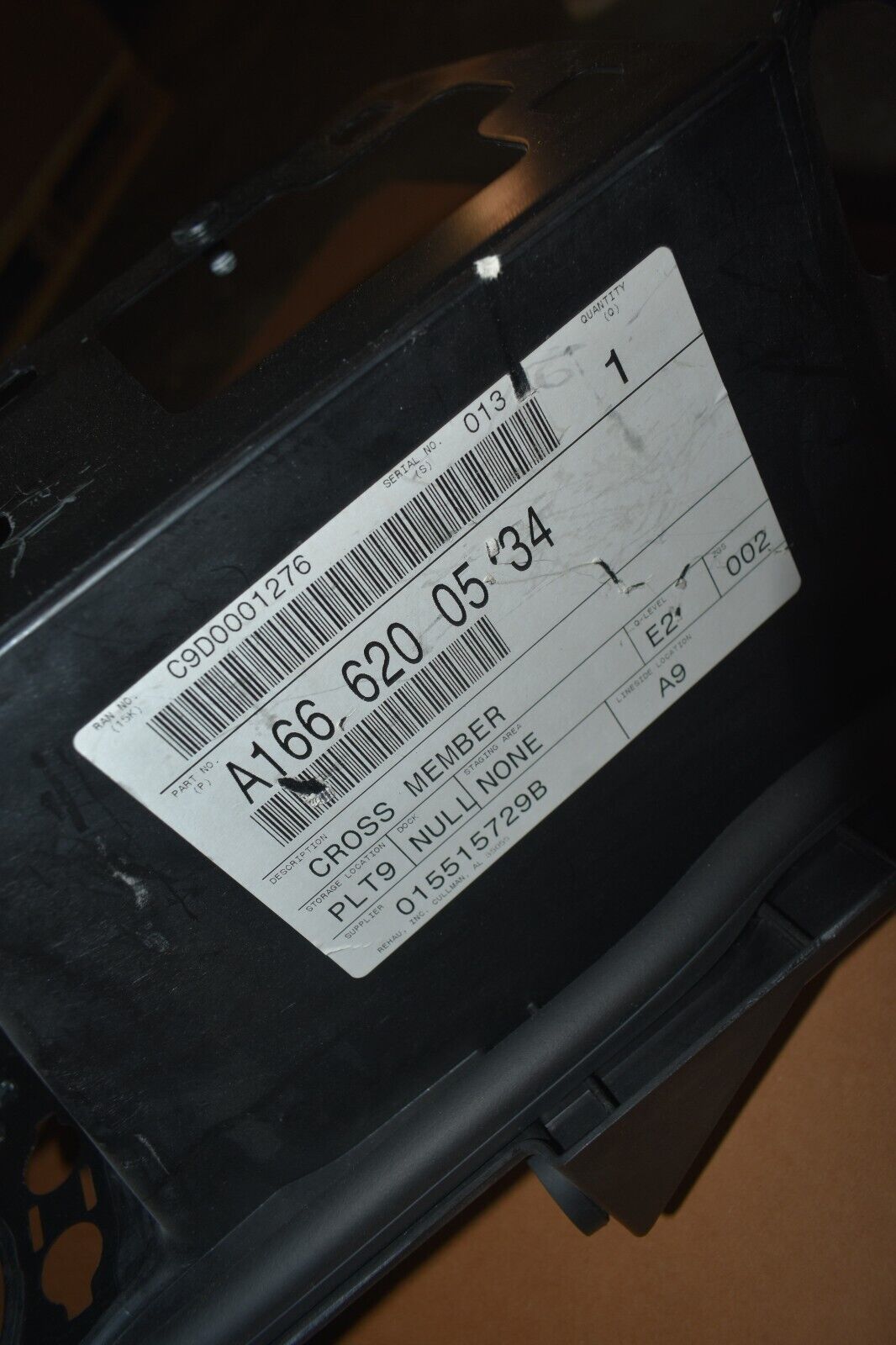 Original Mercedes w166 GLE GL Schlossträger Frontmaske a1666200534