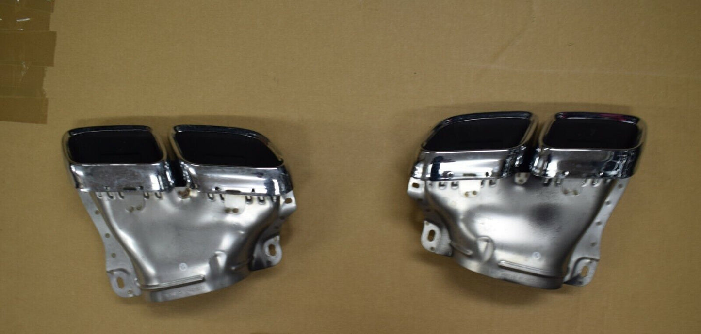Original Mercedes AMG Auspuffblende Paar GLE w167 GT x290 Blende Endrohr