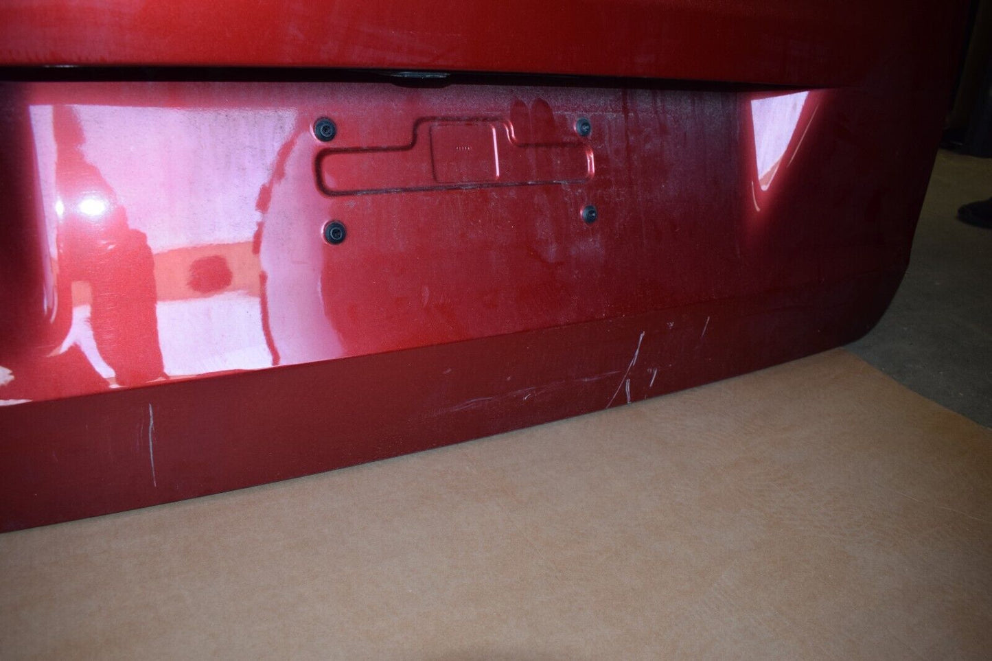 Original Mercedes Vito w447 Heckklappe mit Scheibe rot hecktür