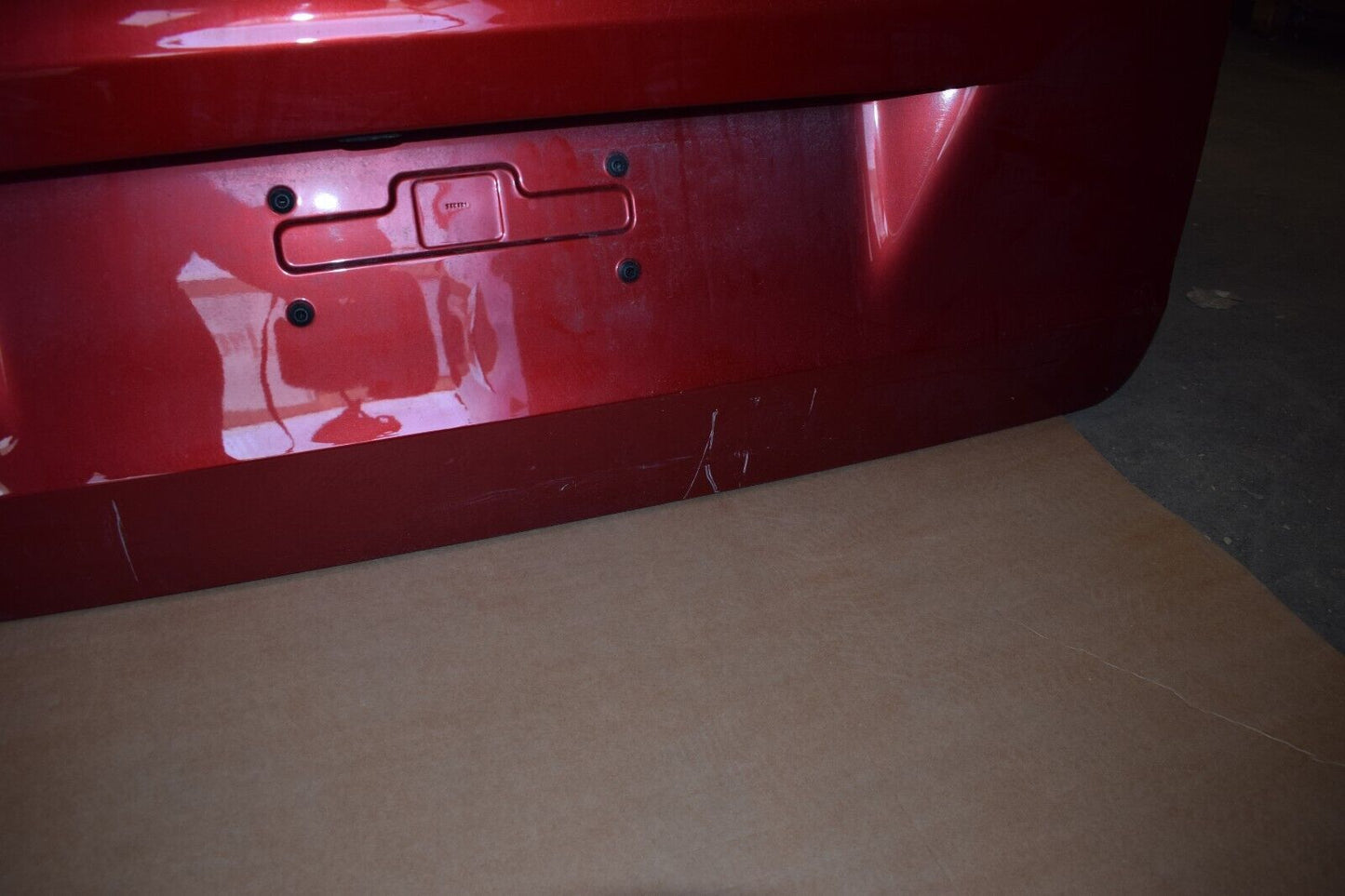 Original Mercedes Vito w447 Heckklappe mit Scheibe rot hecktür