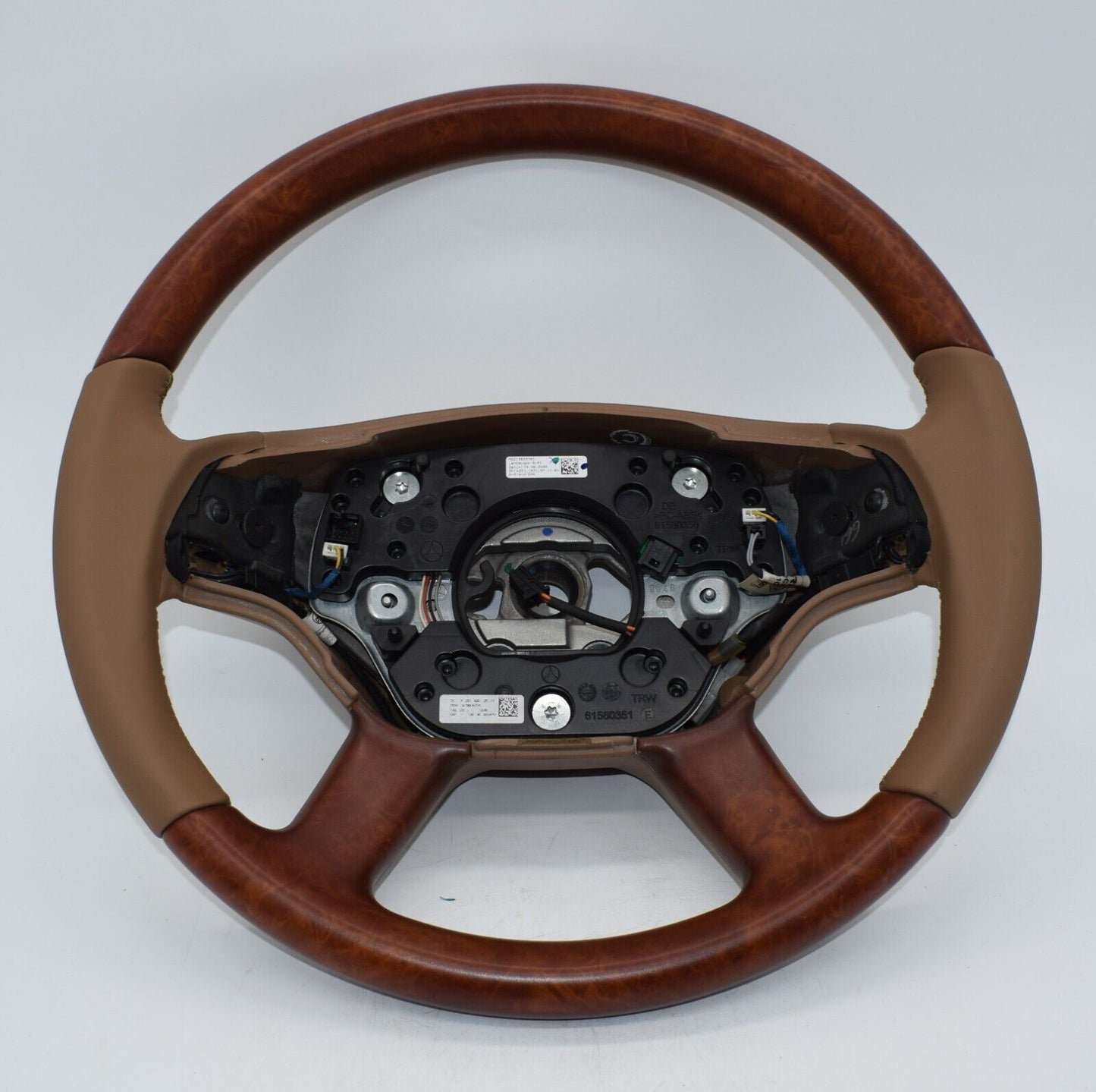 Mercedes Holzlenkrad w216 Lenkrad CL S klasse w221 600 s500 a2214603303 heizbar
