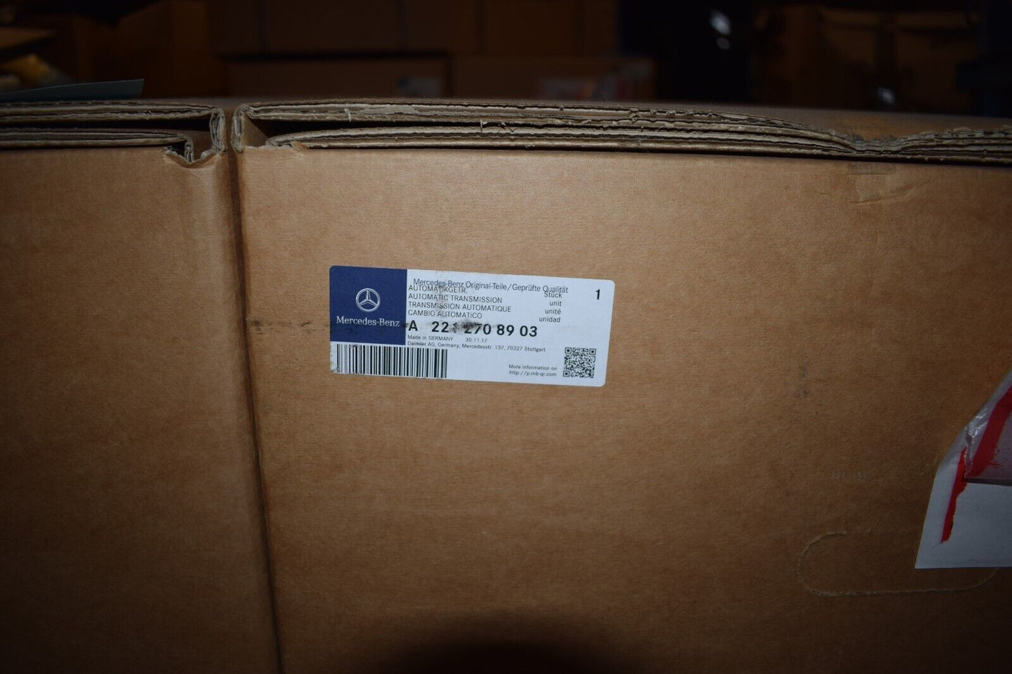 NEU Original Mercedes Automatikgetriebe w221 7G Getriebe a2212708903 OVP