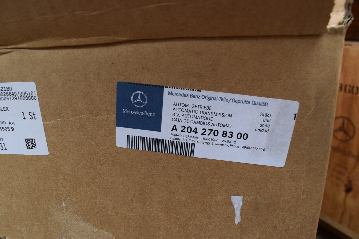 NEU Original Mercedes Automatikgetriebe w207 5G Getriebe a2042708300 OVP w204