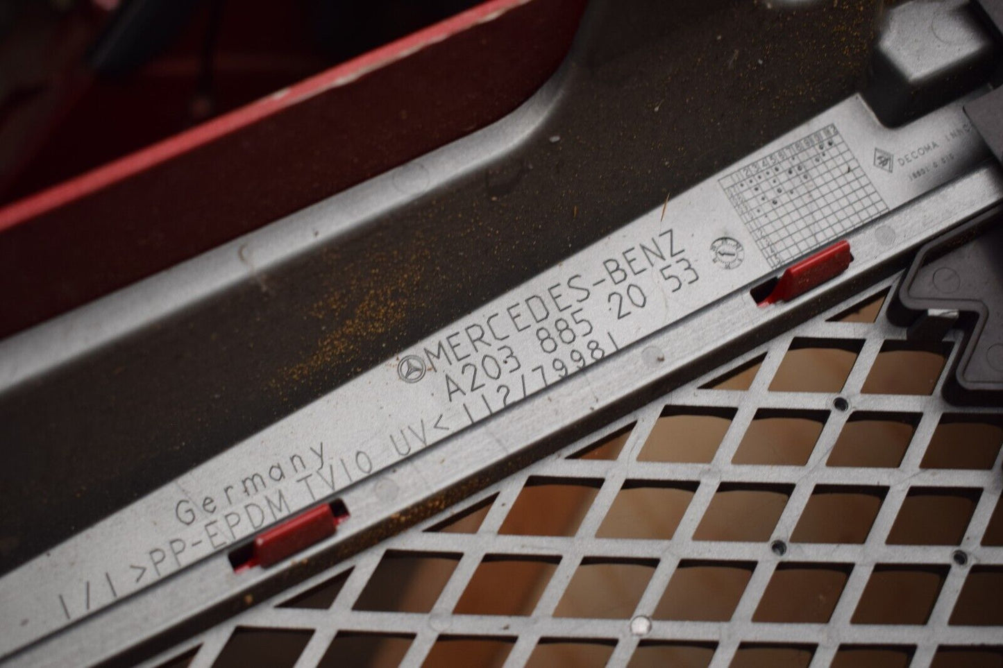 Original Mercedes C Klasse Sport coupe Stoßstange vorne