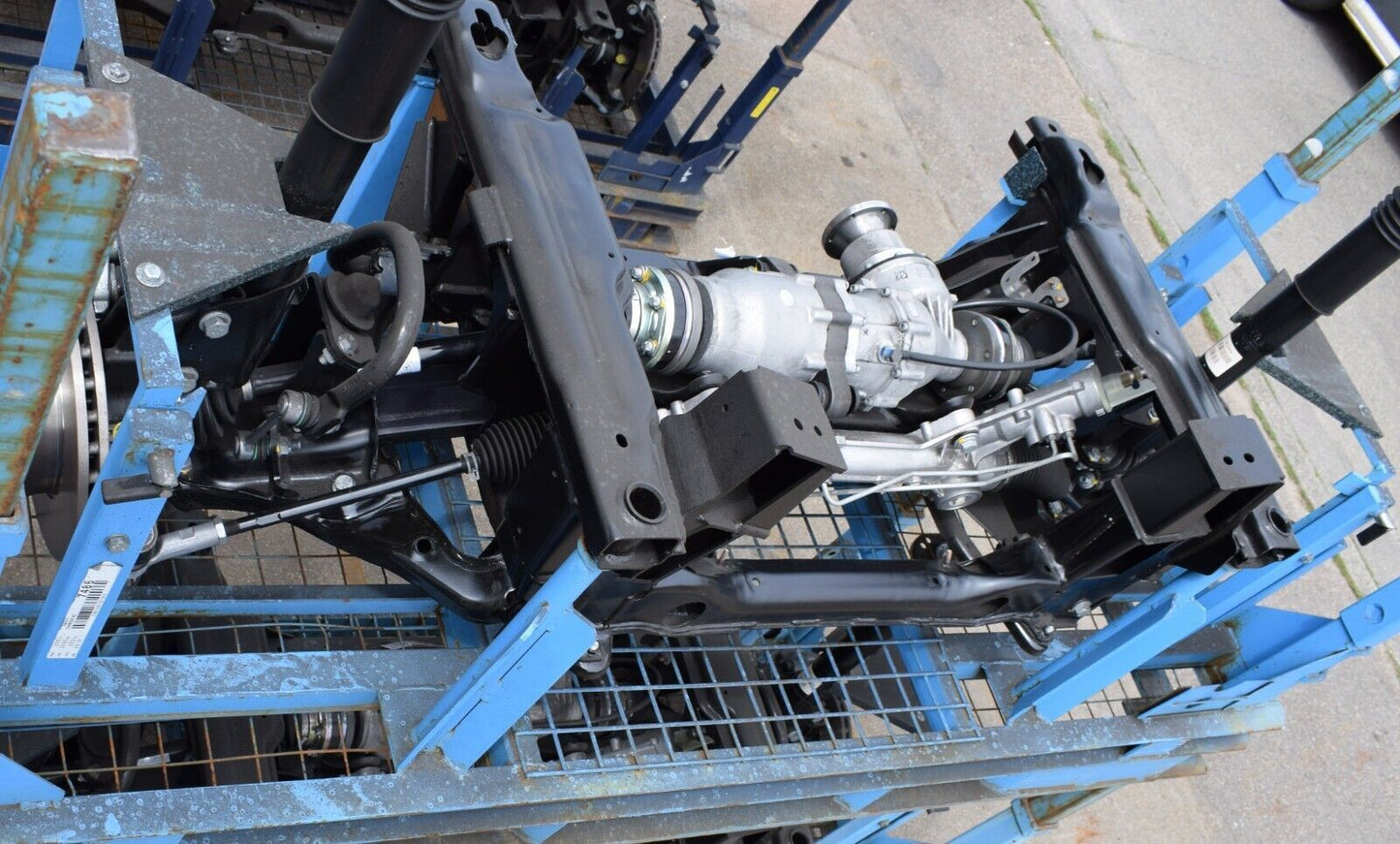 Original Mercedes Sprinter Allrad Achse vorn komplett Lenkung Träger w906