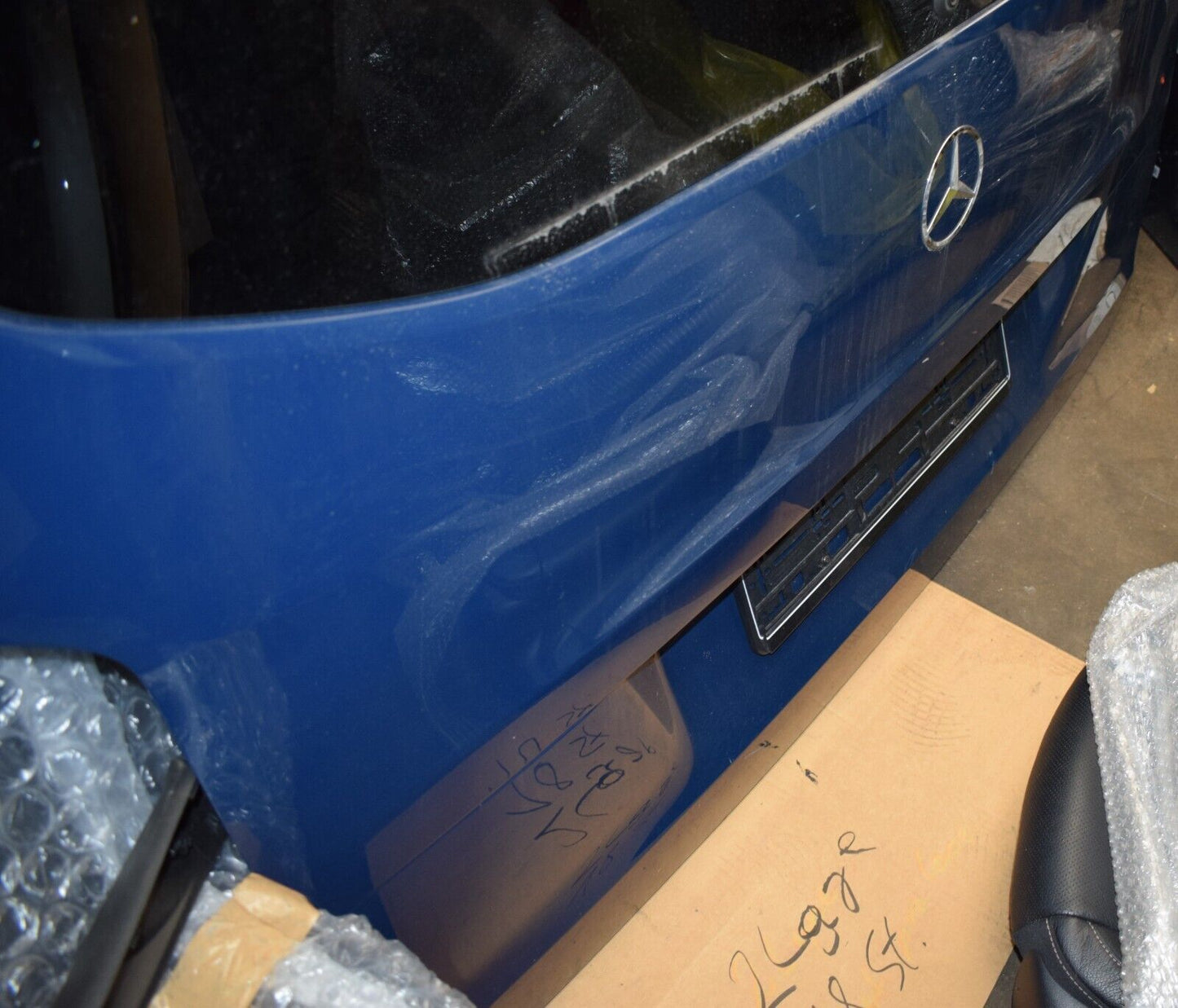 Original Mercedes Vito w447 Heckklappe mit Scheibe blau hecktür