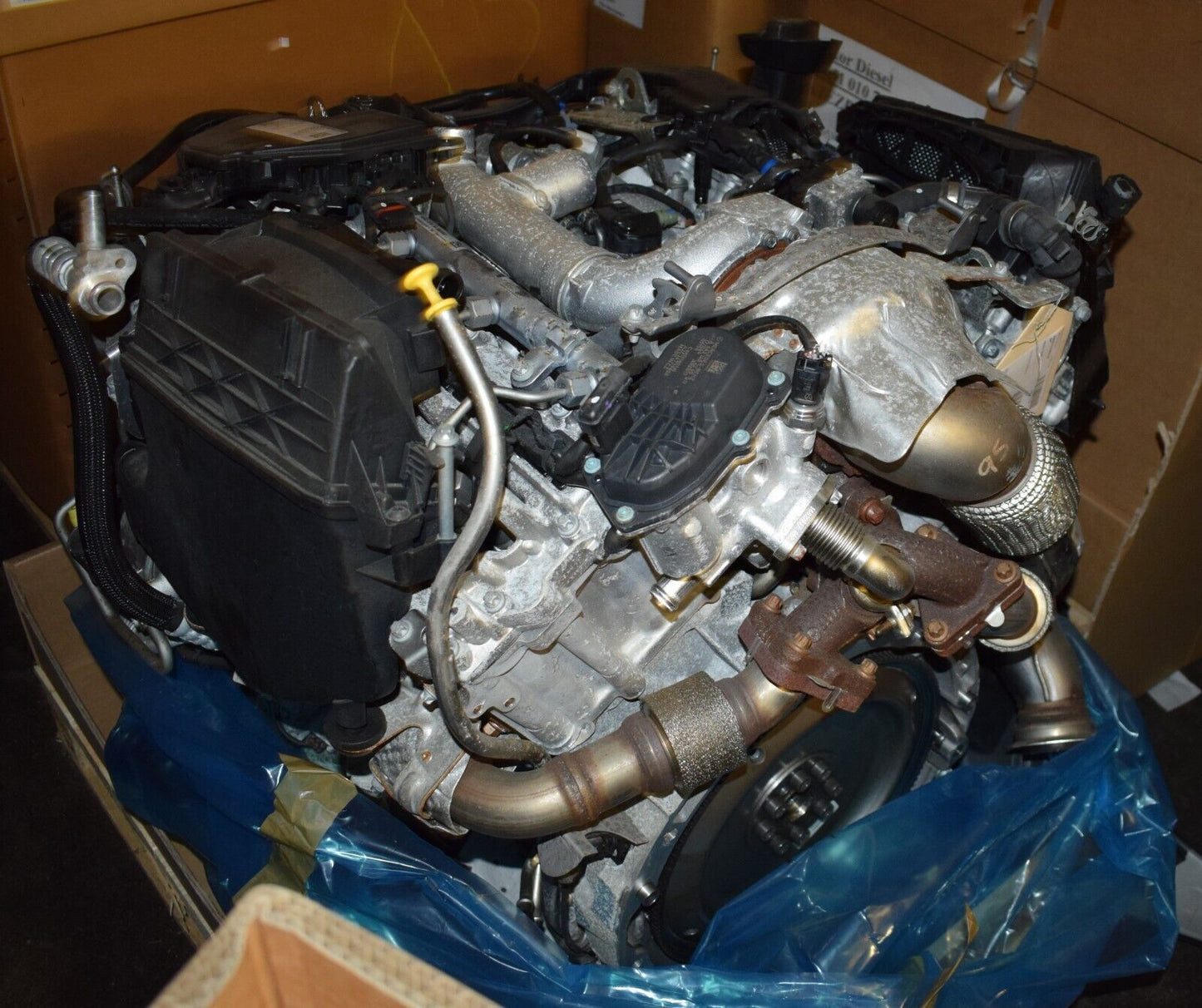 Mercedes Motor w166 GLE 350 D Motor Diesel V6 Om642826 A6420103909