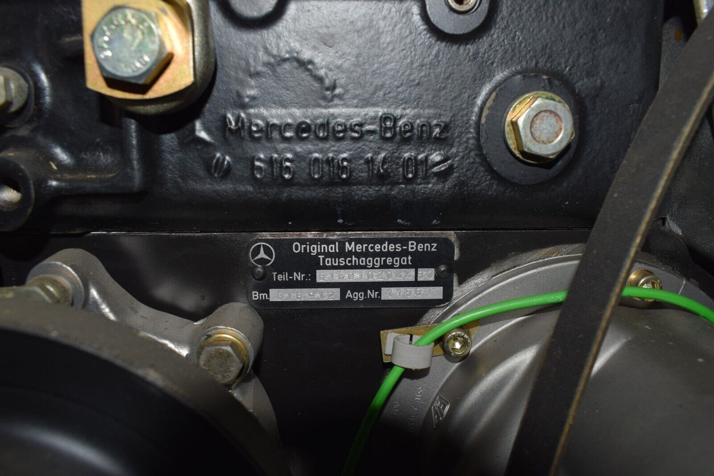 Mercedes Motor Oldtimer OM 616 OM616 A6160102044 616.912 w123 E Klasse