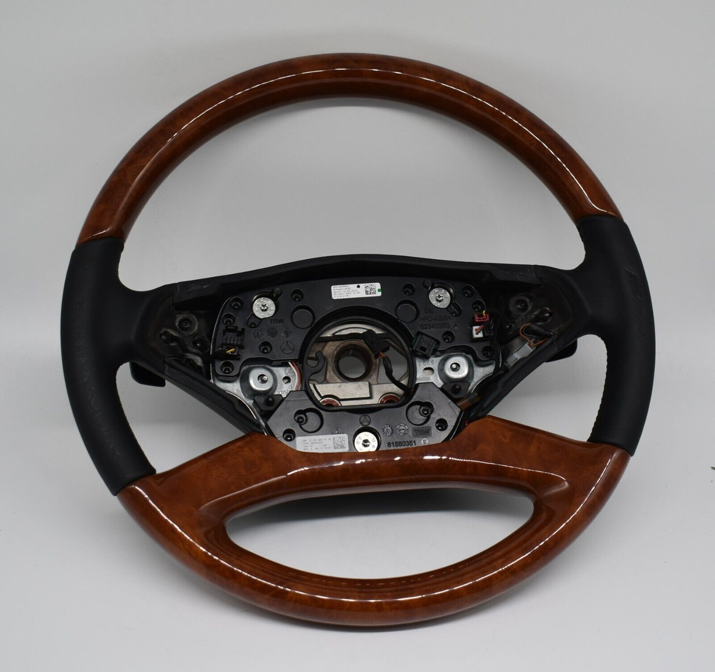 Mercedes Holzlenkrad w216 lenkrad CL S klasse w221 beheizt a2214609903